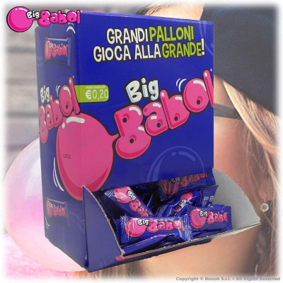 BIG BABOL TUTTI I FRUTTI EXPO 200 PZ